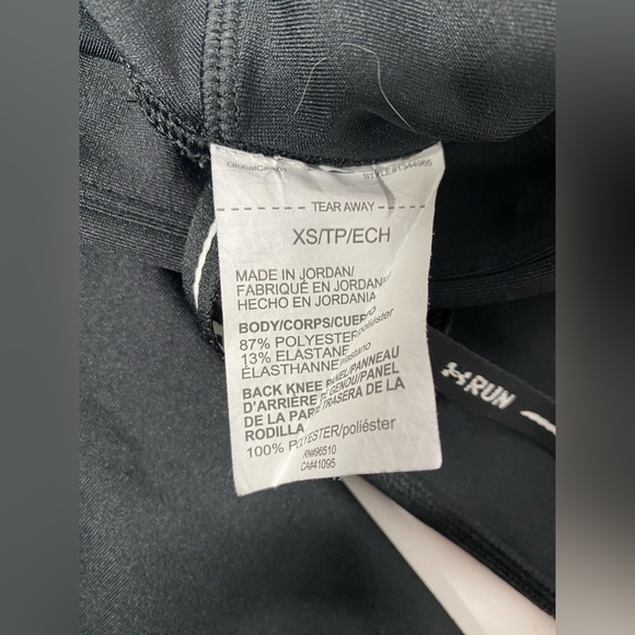 Under Armour Compression Heat Gear Leggings Capri, XS   Preowned - Picture 5 of 10